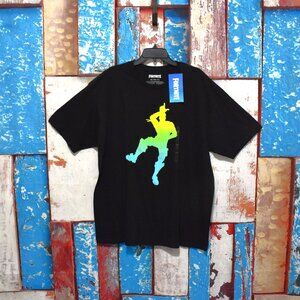 Men's Fortnite Mad Engine Loser Dance T-Shirt Short Sleeve XXLARGE Black NEW